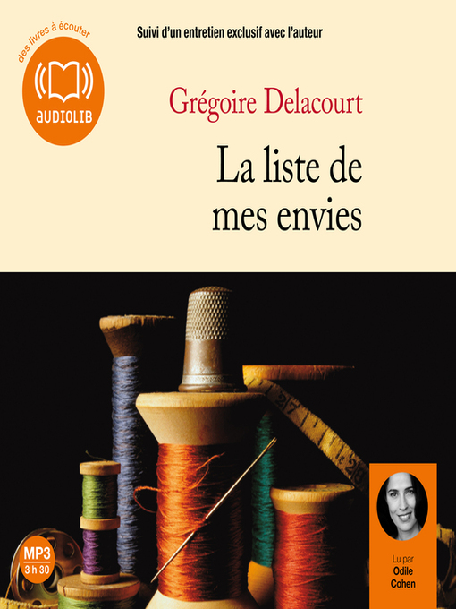 Cover image for La Liste de mes envies